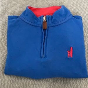 BOYS JOHNNIE-O 1/4 ZIP SWEATSHIRT